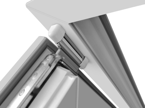 Okno PCV Plastikowe Typowe 2 Szybowe Białe 565 x 1135